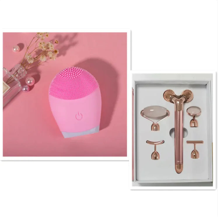 Silicone Facial Cleansing Brush - Electric