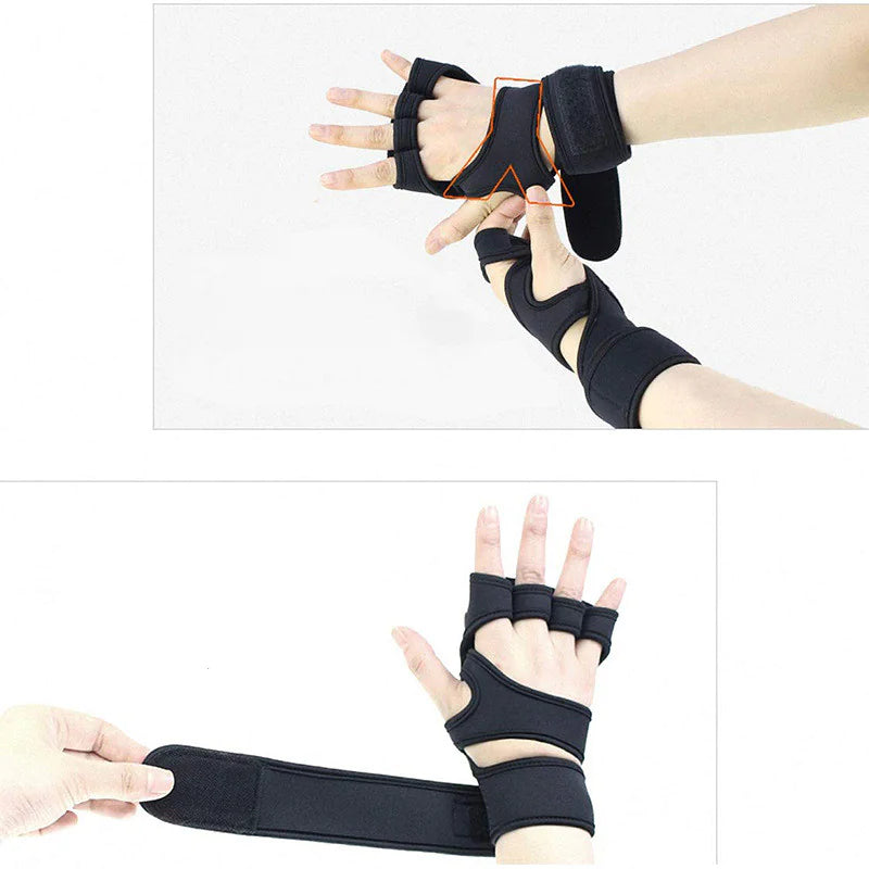 Non-Slip Half-Finger Sports Gloves