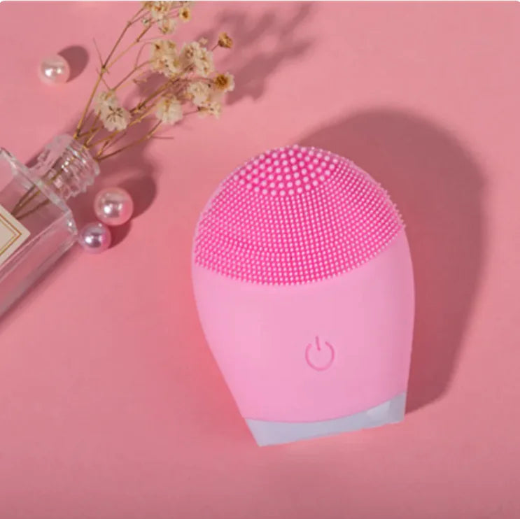 Silicone Facial Cleansing Brush - Electric
