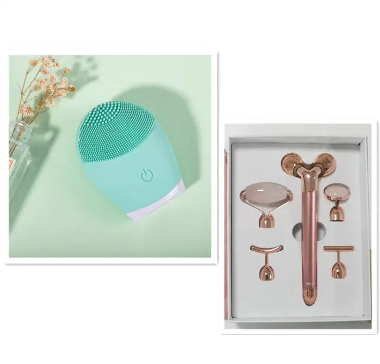 Silicone Facial Cleansing Brush - Electric