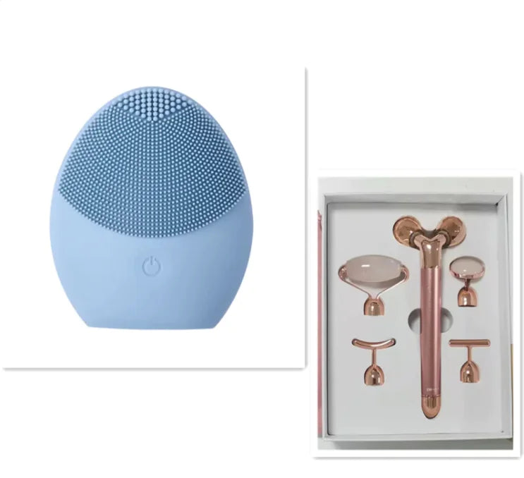 Silicone Facial Cleansing Brush - Electric