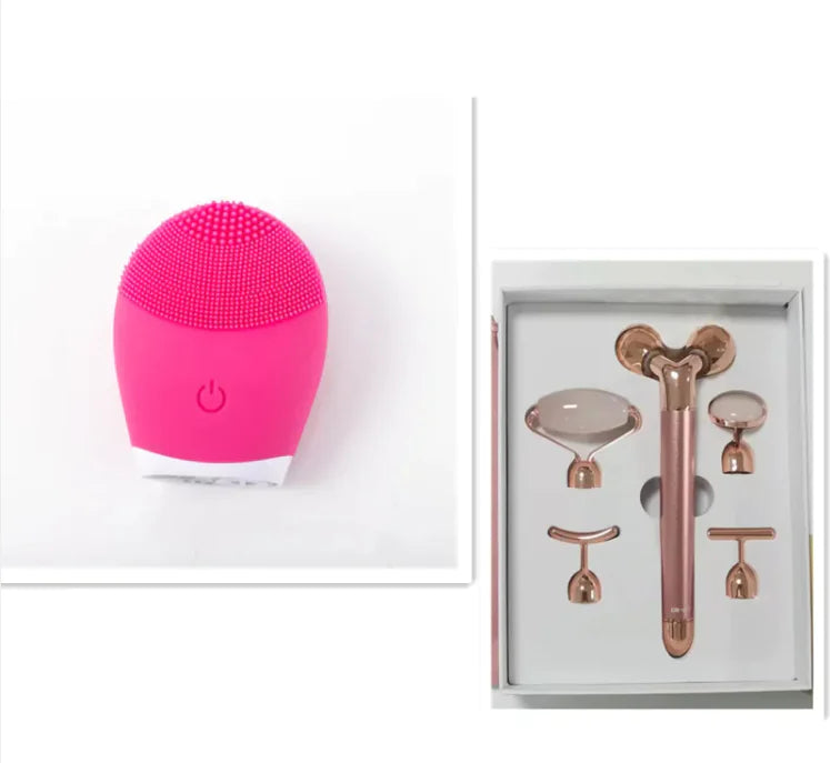 Silicone Facial Cleansing Brush - Electric
