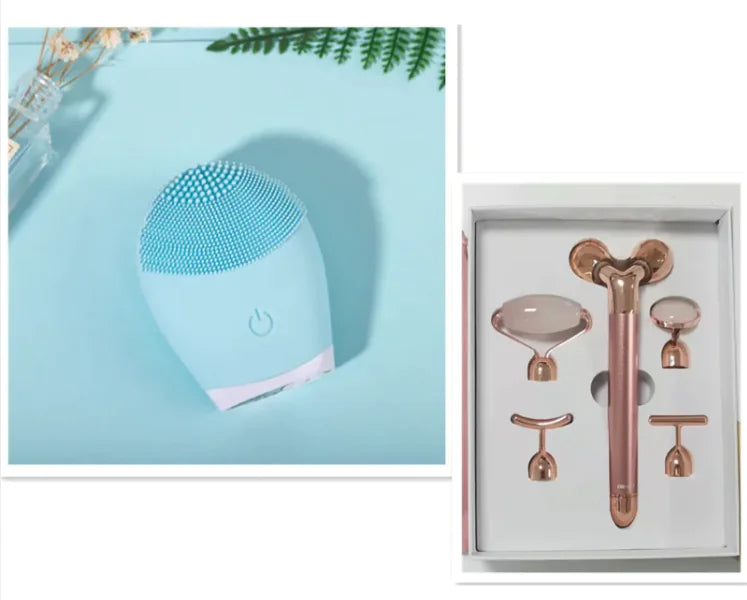 Silicone Facial Cleansing Brush - Electric