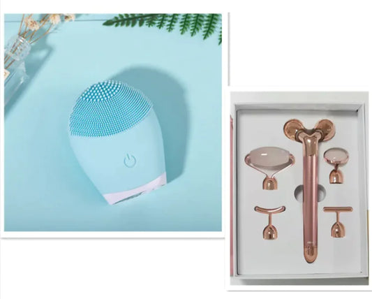 Silicone Facial Cleansing Brush - Electric